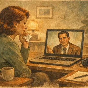 Online Psychotherapie per Videosprechstunde